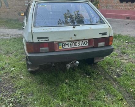 Белый ВАЗ 2109, объемом двигателя 1.3 л и пробегом 1 тыс. км за 1000 $, фото 1 на Automoto.ua