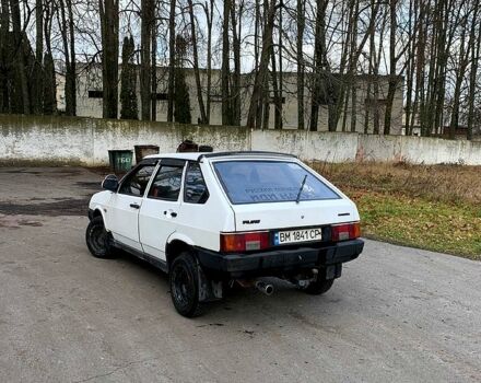 Белый ВАЗ 2109, объемом двигателя 1.3 л и пробегом 200 тыс. км за 1200 $, фото 4 на Automoto.ua