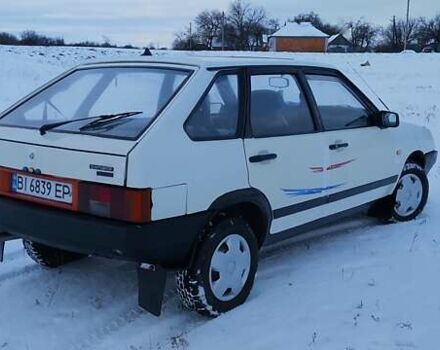 Белый ВАЗ 2109, объемом двигателя 1.5 л и пробегом 160 тыс. км за 1100 $, фото 4 на Automoto.ua