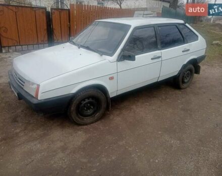 Белый ВАЗ 2109, объемом двигателя 1.3 л и пробегом 67 тыс. км за 1000 $, фото 2 на Automoto.ua