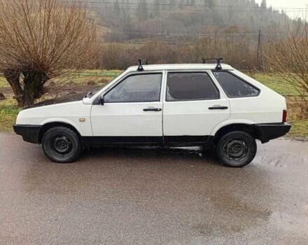 Белый ВАЗ 2109, объемом двигателя 1.5 л и пробегом 200 тыс. км за 450 $, фото 1 на Automoto.ua