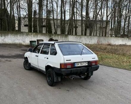 Белый ВАЗ 2109, объемом двигателя 1.3 л и пробегом 200 тыс. км за 1200 $, фото 3 на Automoto.ua