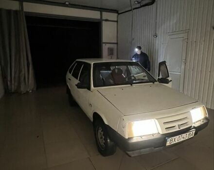Белый ВАЗ 2109, объемом двигателя 1.1 л и пробегом 60 тыс. км за 550 $, фото 1 на Automoto.ua
