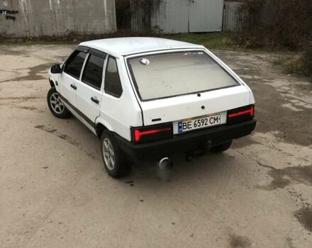 Белый ВАЗ 2109, объемом двигателя 1.3 л и пробегом 352 тыс. км за 1300 $, фото 6 на Automoto.ua