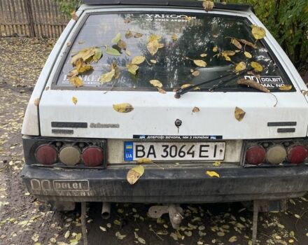 Белый ВАЗ 2109, объемом двигателя 1.3 л и пробегом 100 тыс. км за 600 $, фото 2 на Automoto.ua