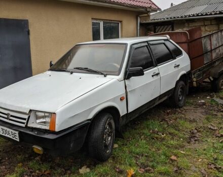 Белый ВАЗ 2109, объемом двигателя 1 л и пробегом 100 тыс. км за 331 $, фото 2 на Automoto.ua