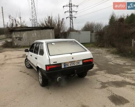Белый ВАЗ 2109, объемом двигателя 1.3 л и пробегом 352 тыс. км за 1300 $, фото 5 на Automoto.ua