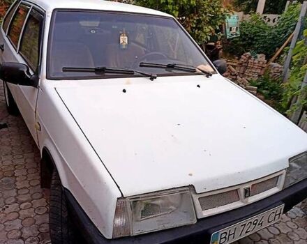 Белый ВАЗ 2109, объемом двигателя 1.5 л и пробегом 185 тыс. км за 1150 $, фото 1 на Automoto.ua