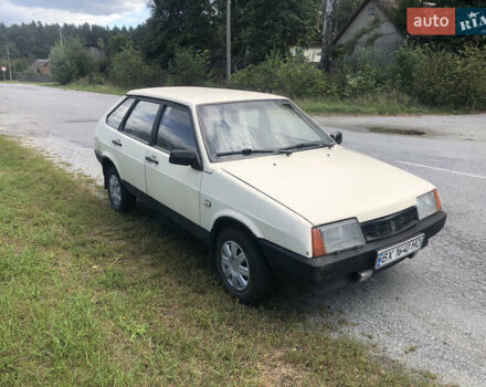 Белый ВАЗ 2109, объемом двигателя 1.5 л и пробегом 98 тыс. км за 800 $, фото 1 на Automoto.ua