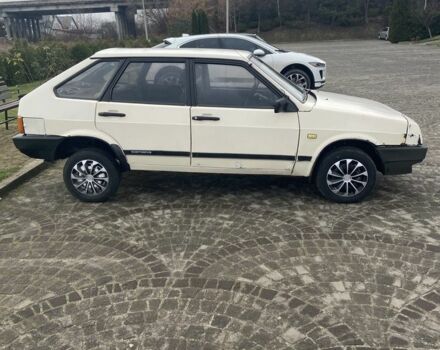 Белый ВАЗ 2109, объемом двигателя 1.3 л и пробегом 96 тыс. км за 500 $, фото 2 на Automoto.ua