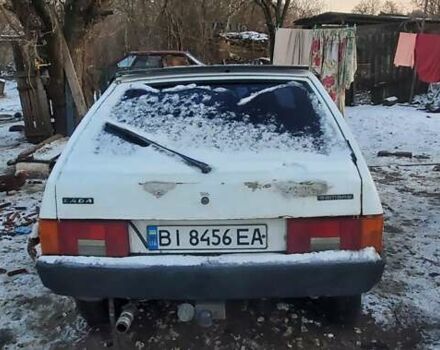 Белый ВАЗ 2109, объемом двигателя 1.5 л и пробегом 65 тыс. км за 1000 $, фото 1 на Automoto.ua