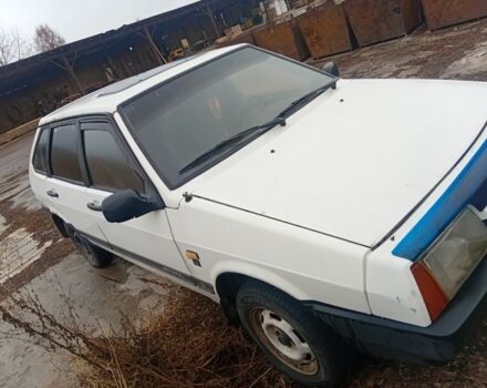 Белый ВАЗ 2109, объемом двигателя 0 л и пробегом 160 тыс. км за 834 $, фото 1 на Automoto.ua