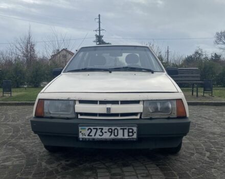 Белый ВАЗ 2109, объемом двигателя 1.3 л и пробегом 96 тыс. км за 500 $, фото 1 на Automoto.ua