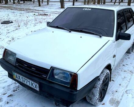 Белый ВАЗ 2109, объемом двигателя 13 л и пробегом 90 тыс. км за 1350 $, фото 1 на Automoto.ua
