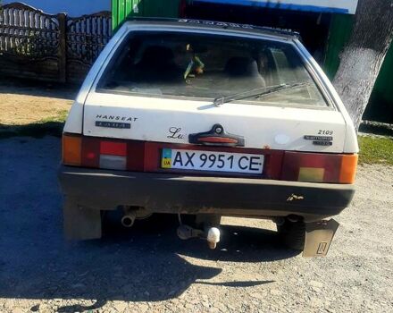 Белый ВАЗ 2109, объемом двигателя 1.3 л и пробегом 10 тыс. км за 1100 $, фото 2 на Automoto.ua