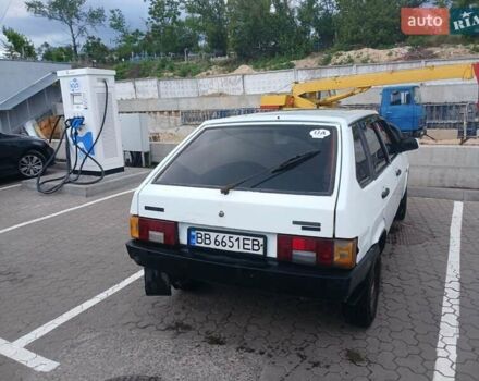 Белый ВАЗ 2109, объемом двигателя 1.3 л и пробегом 200 тыс. км за 900 $, фото 5 на Automoto.ua