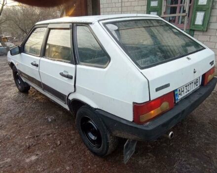 Белый ВАЗ 2109, объемом двигателя 1.3 л и пробегом 87 тыс. км за 650 $, фото 4 на Automoto.ua