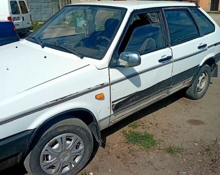 Белый ВАЗ 2109, объемом двигателя 1.5 л и пробегом 0 тыс. км за 600 $, фото 1 на Automoto.ua