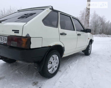 Белый ВАЗ 2109, объемом двигателя 1.3 л и пробегом 130 тыс. км за 1200 $, фото 5 на Automoto.ua