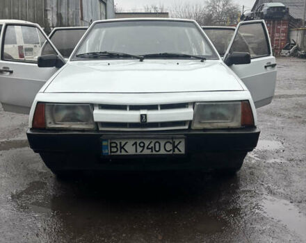 Белый ВАЗ 2109, объемом двигателя 1.3 л и пробегом 100 тыс. км за 1300 $, фото 8 на Automoto.ua