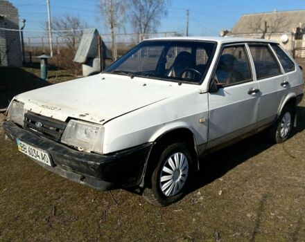 Белый ВАЗ 2109, объемом двигателя 1.5 л и пробегом 2 тыс. км за 600 $, фото 1 на Automoto.ua