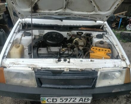 Белый ВАЗ 2109, объемом двигателя 1.5 л и пробегом 71 тыс. км за 594 $, фото 1 на Automoto.ua