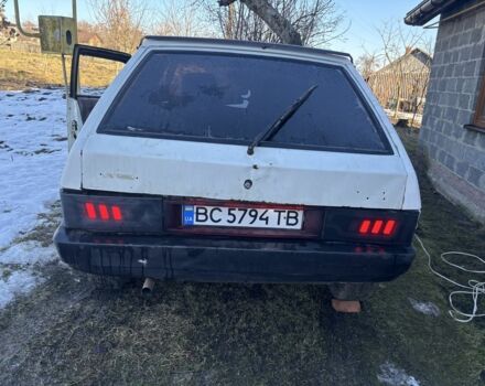 Белый ВАЗ 2109, объемом двигателя 1.5 л и пробегом 345 тыс. км за 417 $, фото 1 на Automoto.ua