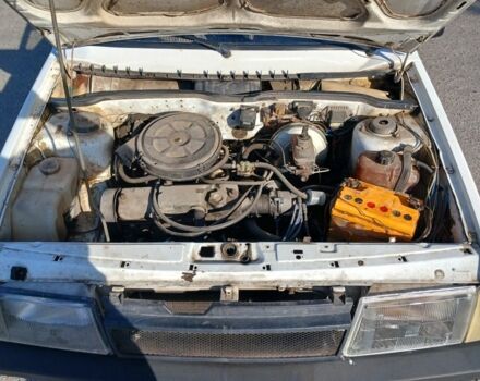 Белый ВАЗ 2109, объемом двигателя 1.3 л и пробегом 1 тыс. км за 600 $, фото 2 на Automoto.ua