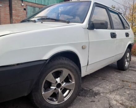 Белый ВАЗ 2109, объемом двигателя 1.3 л и пробегом 88 тыс. км за 596 $, фото 1 на Automoto.ua