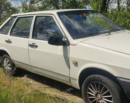 Белый ВАЗ 2109, объемом двигателя 1.5 л и пробегом 34 тыс. км за 1500 $, фото 1 на Automoto.ua