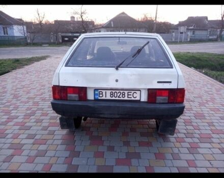 Белый ВАЗ 2109, объемом двигателя 1.5 л и пробегом 200 тыс. км за 850 $, фото 4 на Automoto.ua