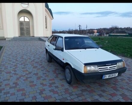 Белый ВАЗ 2109, объемом двигателя 1.5 л и пробегом 200 тыс. км за 790 $, фото 2 на Automoto.ua