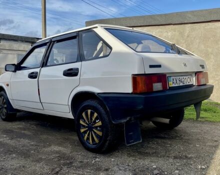 Белый ВАЗ 2109, объемом двигателя 1.5 л и пробегом 50 тыс. км за 2000 $, фото 1 на Automoto.ua