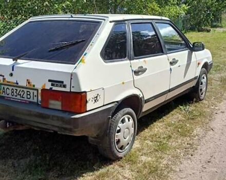 Белый ВАЗ 2109, объемом двигателя 1.5 л и пробегом 180 тыс. км за 750 $, фото 15 на Automoto.ua