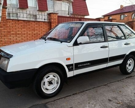 Белый ВАЗ 2109, объемом двигателя 1.3 л и пробегом 128 тыс. км за 1950 $, фото 1 на Automoto.ua