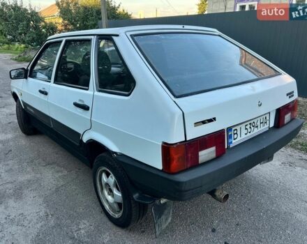 Белый ВАЗ 2109, объемом двигателя 1.6 л и пробегом 187 тыс. км за 1350 $, фото 1 на Automoto.ua