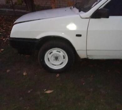 Белый ВАЗ 2109, объемом двигателя 1.5 л и пробегом 70 тыс. км за 645 $, фото 1 на Automoto.ua