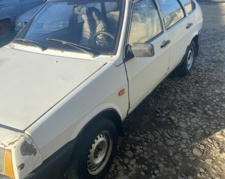Белый ВАЗ 2109, объемом двигателя 1.3 л и пробегом 389 тыс. км за 300 $, фото 2 на Automoto.ua