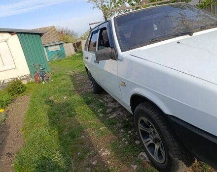 Білий ВАЗ 2109, об'ємом двигуна 1.6 л та пробігом 50 тис. км за 1600 $, фото 3 на Automoto.ua