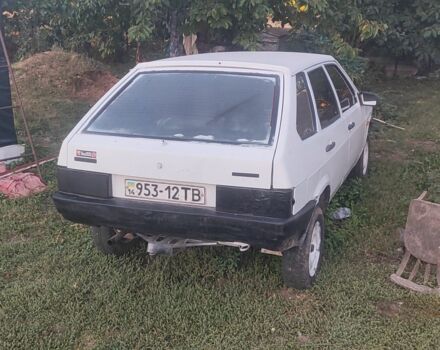 Белый ВАЗ 2109, объемом двигателя 0 л и пробегом 56 тыс. км за 958 $, фото 1 на Automoto.ua