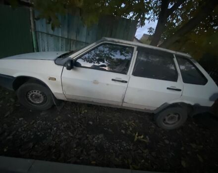 Белый ВАЗ 2109, объемом двигателя 1.3 л и пробегом 100 тыс. км за 500 $, фото 1 на Automoto.ua