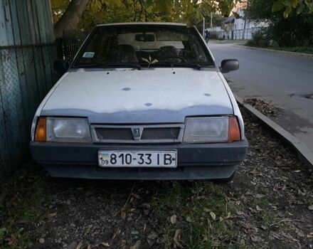 Белый ВАЗ 2109, объемом двигателя 1.3 л и пробегом 100 тыс. км за 500 $, фото 2 на Automoto.ua