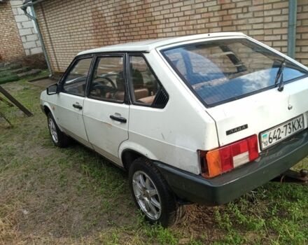 Белый ВАЗ 2109, объемом двигателя 0 л и пробегом 150 тыс. км за 653 $, фото 1 на Automoto.ua