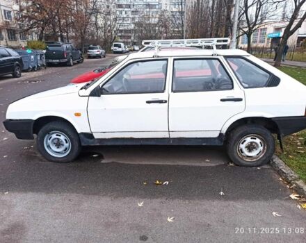 Белый ВАЗ 2109, объемом двигателя 3 л и пробегом 80 тыс. км за 900 $, фото 1 на Automoto.ua