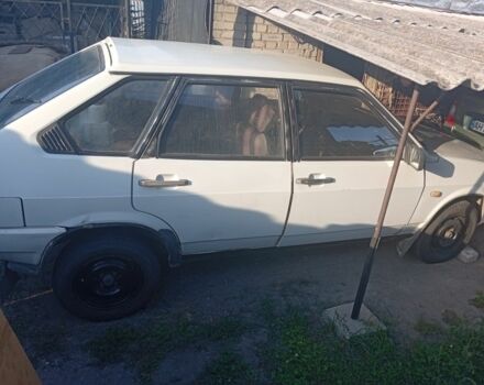 Белый ВАЗ 2109, объемом двигателя 1.3 л и пробегом 100 тыс. км за 606 $, фото 1 на Automoto.ua