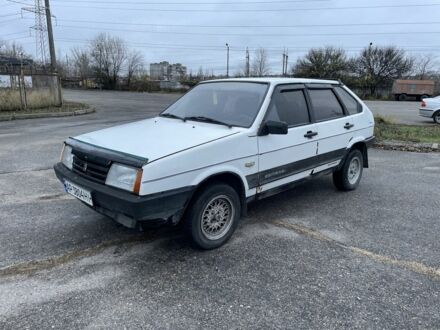 Белый ВАЗ 2109, объемом двигателя 0 л и пробегом 200 тыс. км за 450 $, фото 1 на Automoto.ua