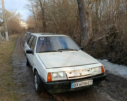 Белый ВАЗ 2109, объемом двигателя 1.5 л и пробегом 15 тыс. км за 655 $, фото 1 на Automoto.ua