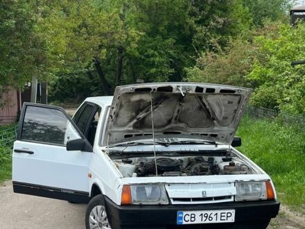 Белый ВАЗ 2109, объемом двигателя 0 л и пробегом 100 тыс. км за 550 $, фото 1 на Automoto.ua