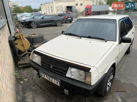 Белый ВАЗ 2109, объемом двигателя 1.3 л и пробегом 104 тыс. км за 1500 $, фото 1 на Automoto.ua