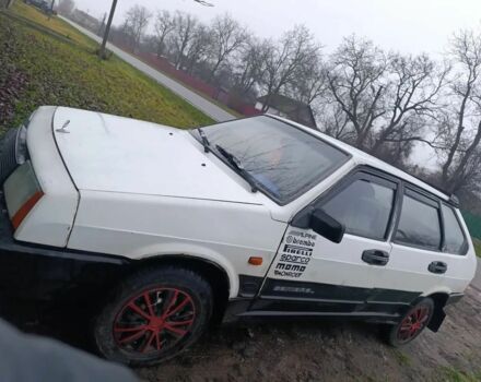 Белый ВАЗ 2109, объемом двигателя 0 л и пробегом 7 тыс. км за 1000 $, фото 1 на Automoto.ua